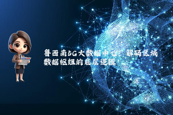 鲁西南5G大数据中心:解码区域数据枢纽的底层逻辑